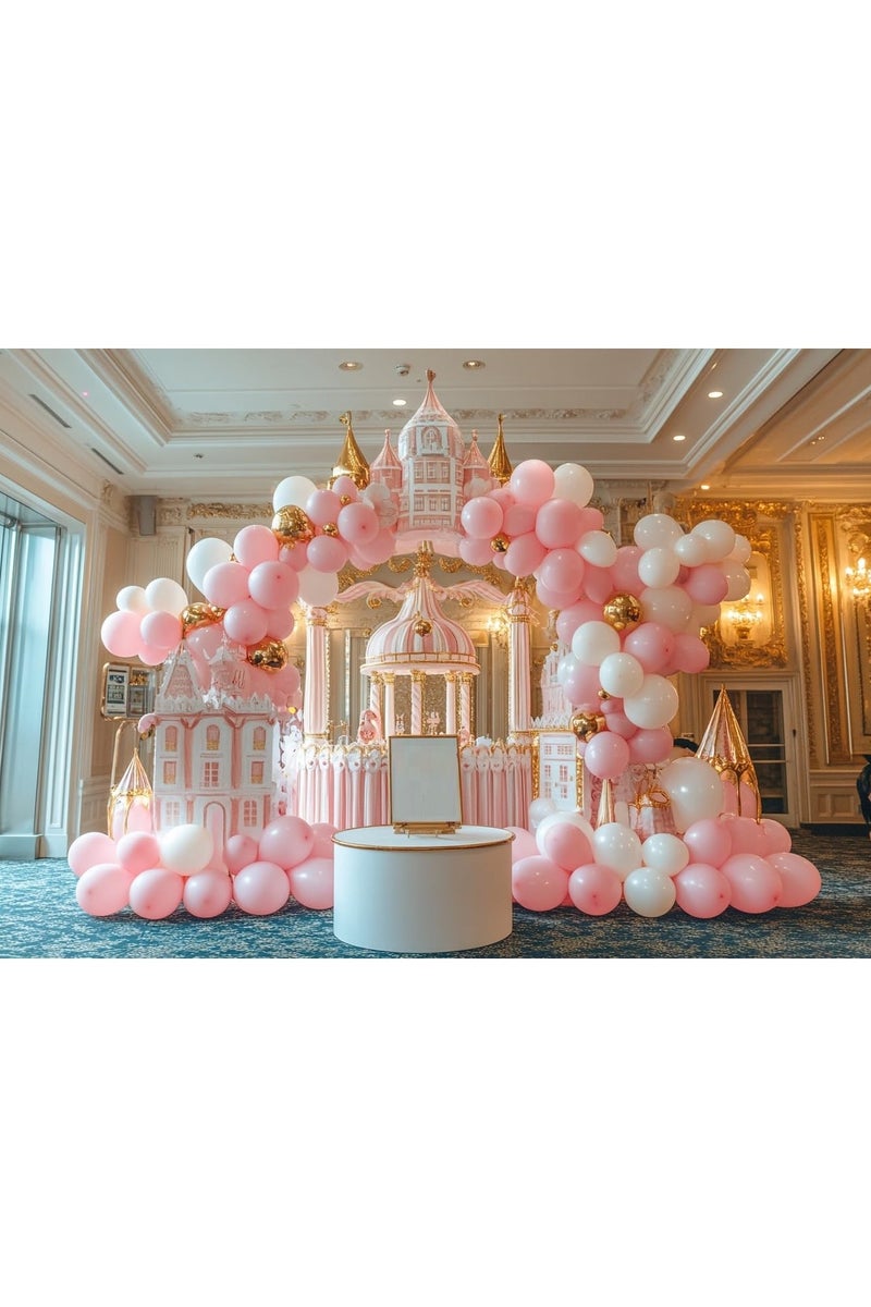 100 Pack 12 inch Round Helium Light Pink Balloons for Wedding Baby Shower Birthday Party Decoration - Image 4