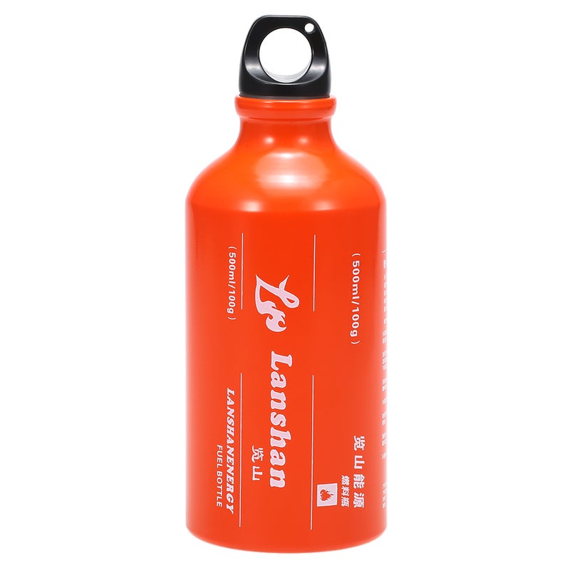 500ml Gasoline Fuel Bottle Petrol Kerosene Alcohol Liquid Gas Tank Fuel Storage Bottle for Outdoor Camping Multi Fuel Oil Stove - Image 1