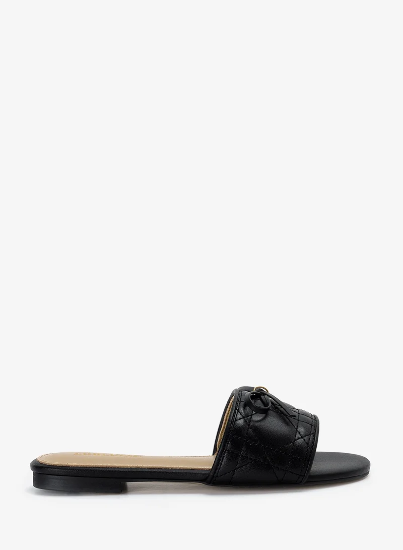 Lorianne Bente - slide sandals