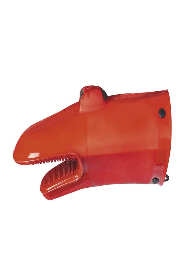 Mastrad Silicone Oven Mitt with LED Light - Lights Up Oven Or BBQ - Non Slip Grooves and Cotton Lining - Image 4