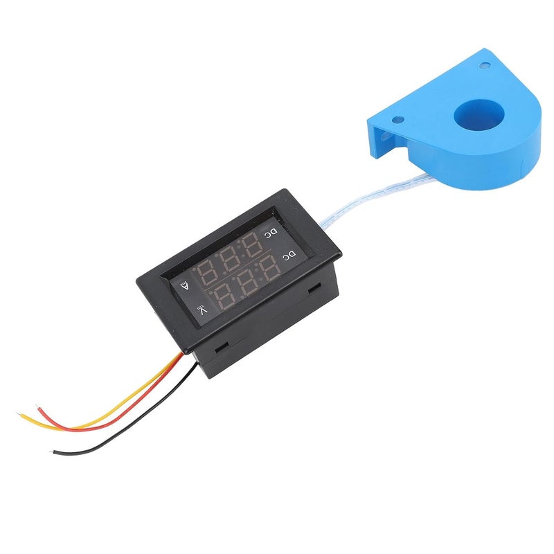 with AC 100-240V Supply and 2KV Resistance Perforated Sensor - Hall DC Voltage Current Meter Digital Ammeter Voltmeter for CNC Machine Tools and Industrial Instrumentation - Image 2