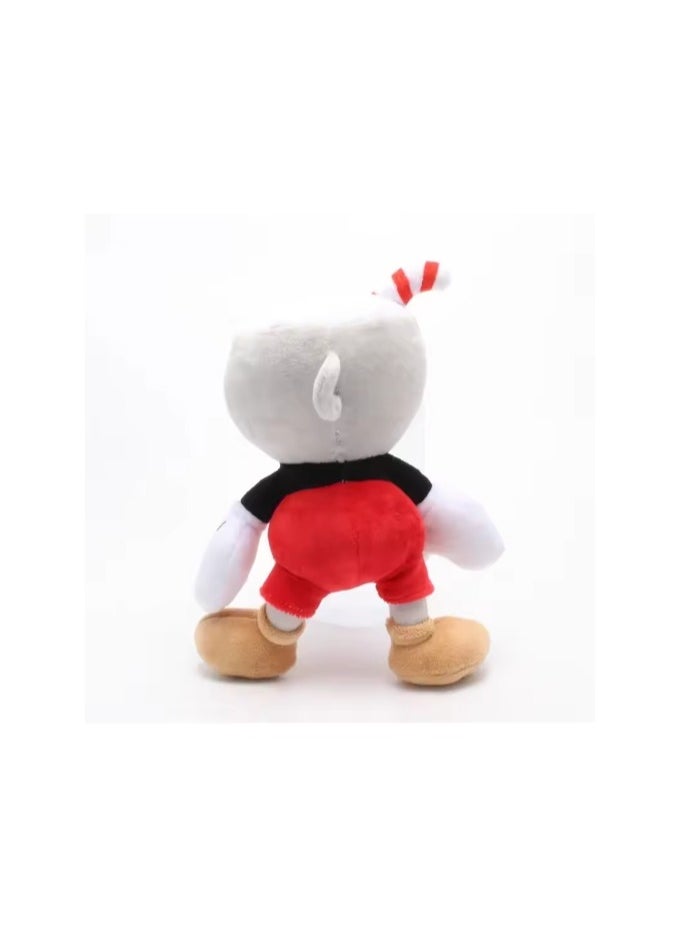 2pcs Cuphead Plush Doll Toys Mugman Game Doll Toys Adventure Soft Stuffed Plush For Kids Birthday Gift  - Image 3