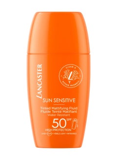 Lancaster Sun Sensitive Tinted Mattified Fluid SPF50 30ml  - Image 1