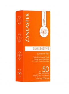 Lancaster Sun Sensitive Tinted Mattified Fluid SPF50 30ml  - Image 2