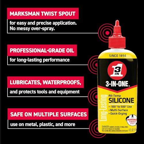 3 in one زيت سيليكون 3 في 1 لجميع درجات الحرارة، 4 أونصات - Image 2
