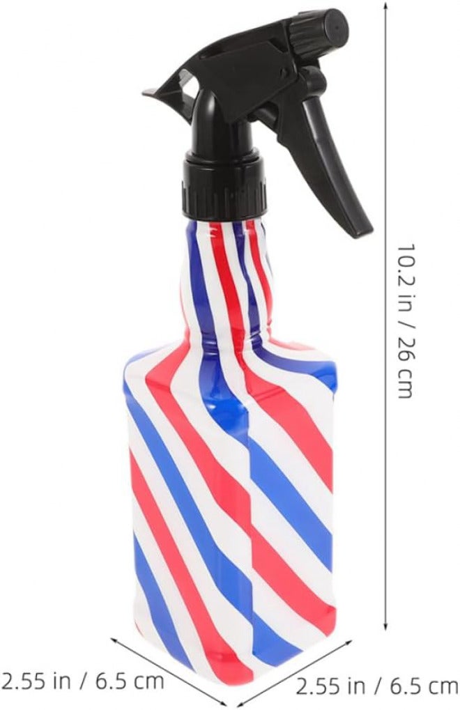 FAVOMOTO 2pcs Hair Mist Spray Bottles Small Refillable Pressure Spray Bottles for Travel Curly Hair Styling with Fine Mist Nozzle for Haircare and Home Use - Image 2