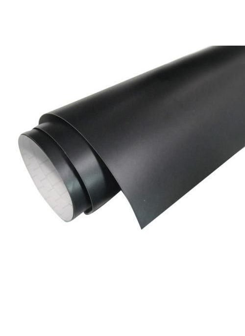 Asmi Collection Asmi Collections Black Semi Gloss Vinyl Wrap Sheet 2 2 Feet  - Image 1