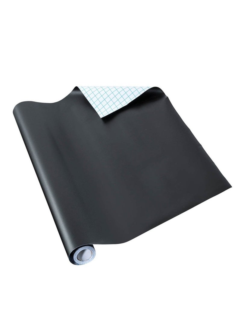 Asmi Collection Asmi Collections Black Semi Gloss Vinyl Wrap Sheet 2 2 Feet  - Image 2