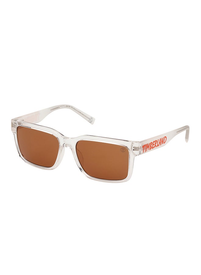 Timberland - Men's UV Protection Rectangular Sunglasses - TB0001226E54 - Lens Size: 54 Mm - Image 1