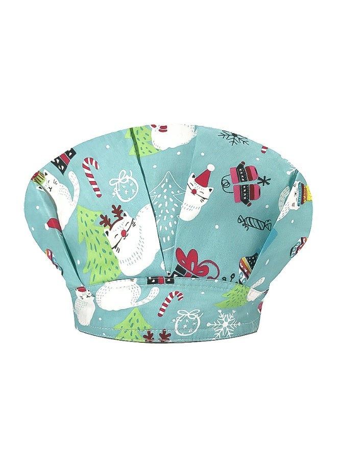 KUYING Printed Small Animal Cute Nurse Hat All Cotton Medical Work Fluffy Hat 