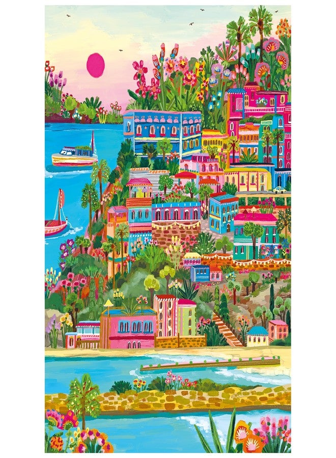 Rose Art RoseArt - Millie Illustrates - Puglia, Italy 300 Piece Jigsaw Puzzle - Scenic Mediterranean Artwork, Fun & Relaxing Puzzle for Adults - Image 2