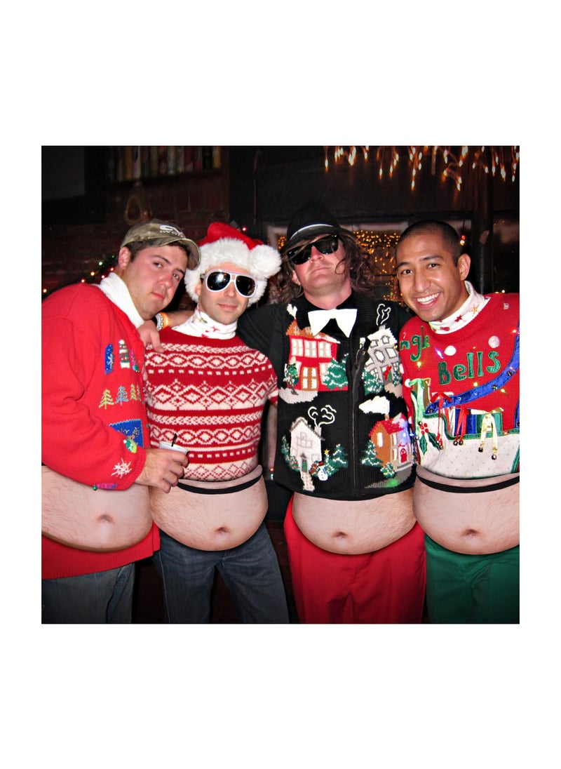 SYOSI - Funny White Elephant Gifts, Beer Belly Fanny Pack Gag, Gift Hairy Belly Bag, Hilarious Stocking Stuffers, Funny Gag Gifts, for Men, Coworkers, Friends, Dad, Grandpa, Grandma, Women, for Parties(1Pack) - Image 1