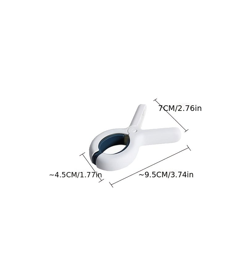 18 Pcs White Clothesline Clips for Blankets and Bed Sheets - Image 3