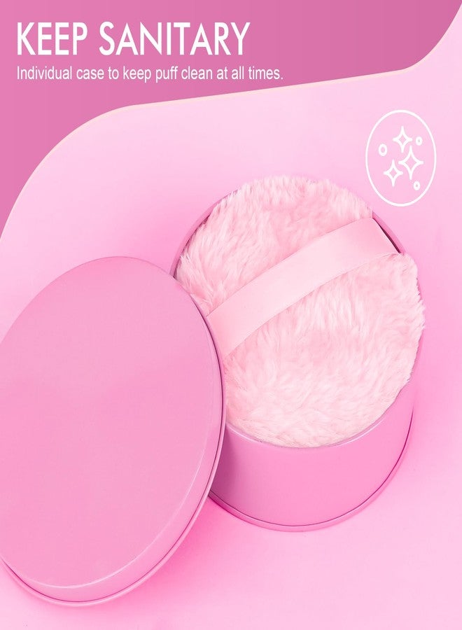 WSYUB Powder Puff,4.33 Inch Body Powder Puff and Container, Powder Puff for Body Powder,Soft Powder Puffs - Image 3