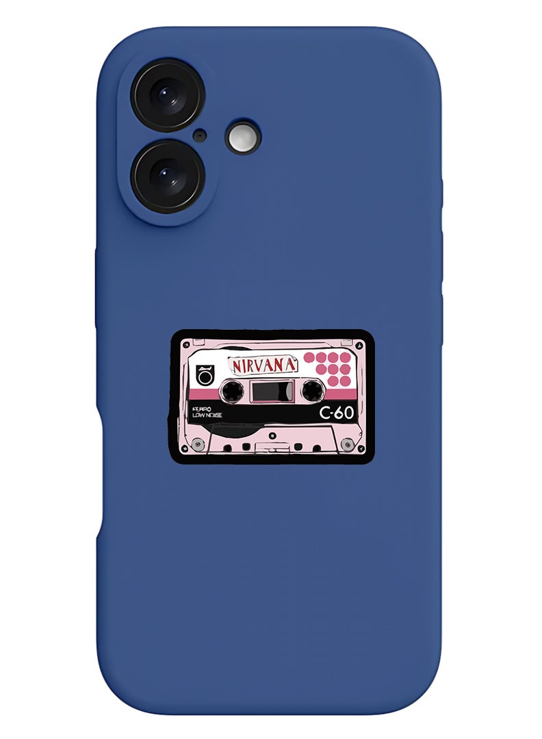 Theodor Protective Slim Fit Case Liquid Silicone Cover with Full Body Protection Anti-Scratch Shockproof Case For Apple iPhone 17 (Blue) Nirvana (2) - Image 1