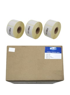ATLAS 100-Piece Direct Thermal Barcode Label Sticker 38x25mm Size UAE ...