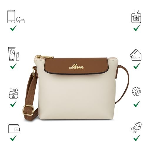 Lavie Women's Colourblock Rove Flap Crossbody Sling Bag | Ladies Purse Handbag | Gift for Women - Image 5