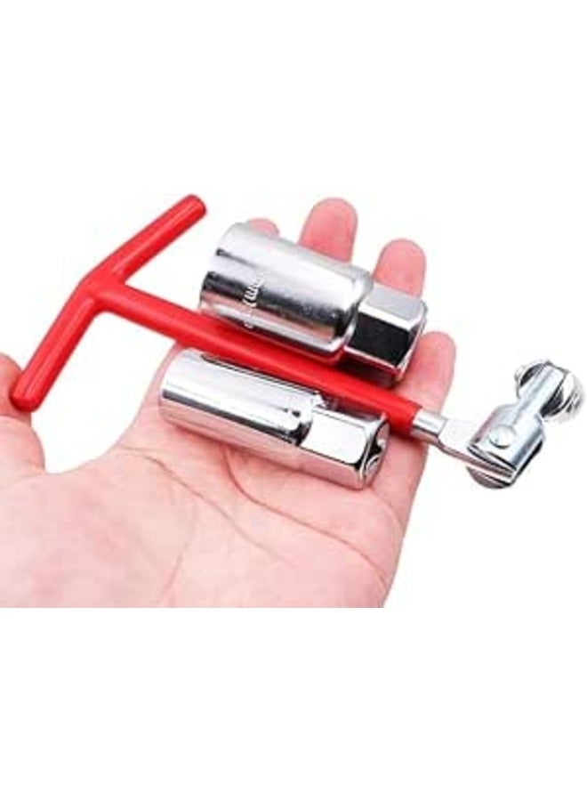 Universal Ash Wrench Set 16/13 mm and 8/5 for Car and Bike - 3 Pieces