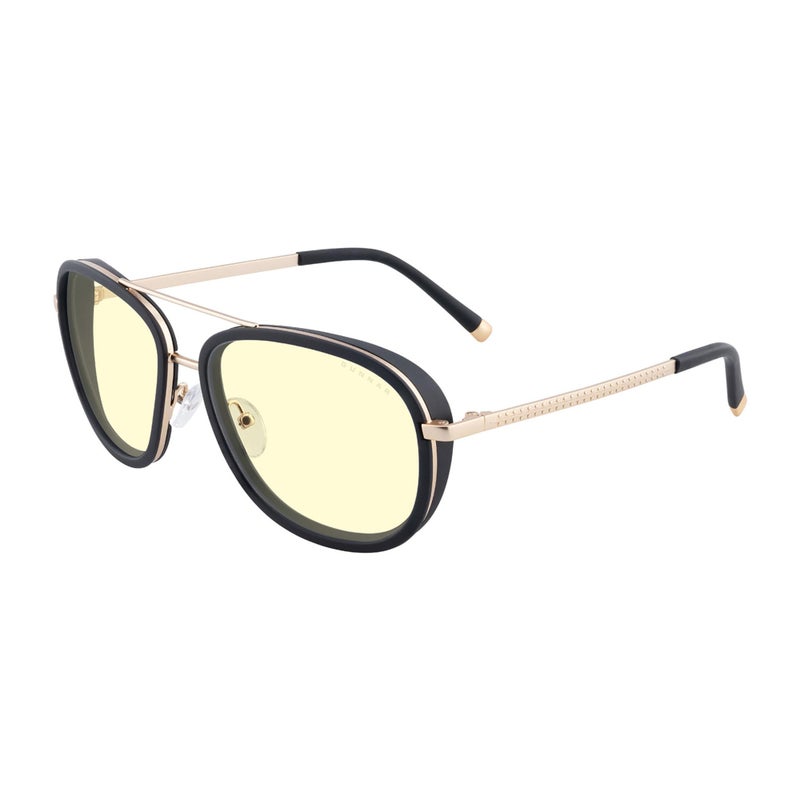 GUNNAR Computer Glasses Dume Gold Amber Lens Blue Light Blocking Anti Glare - Image 2