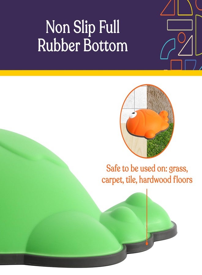 Special Supplies Stepping Stones for Kids - Set of 6 Balance Blocks - Indoor/Outdoor Play - Child Safe Rubber, Non-Slip Edging - Promotes Coordination, Balance, Strength (Multi-Color-Fish) - Image 4