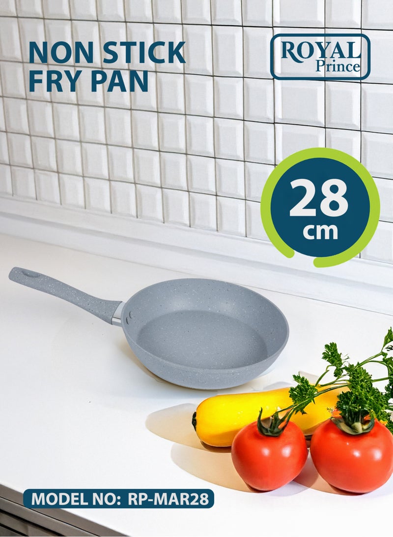 الأمير الملكي مقلاة فاخرة رويال برينس 28 سم – غير لاصقة صحية، خالية من PFOA، متوافقة مع جميع أنواع المواقد - Image 1