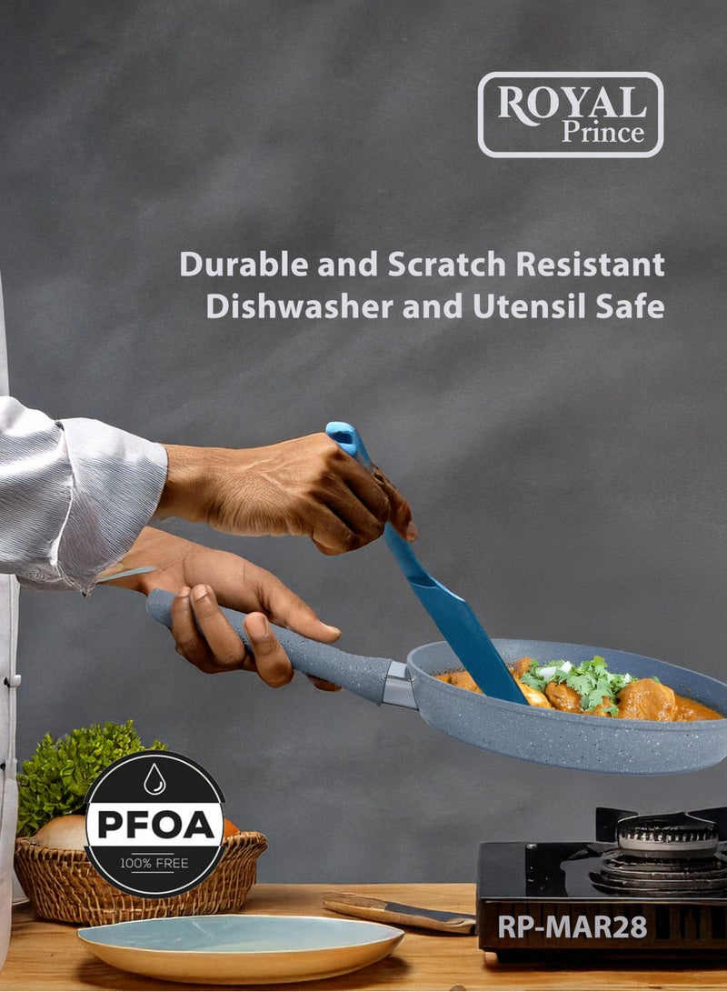 الأمير الملكي مقلاة فاخرة رويال برينس 28 سم – غير لاصقة صحية، خالية من PFOA، متوافقة مع جميع أنواع المواقد - Image 2