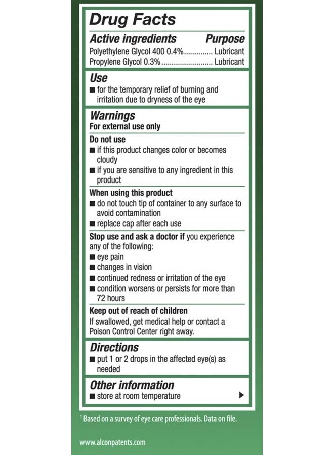 Systane Long Lasting Lubricant Eye Drops, 1 Fl. Oz (Pack of 1)  - Image 3