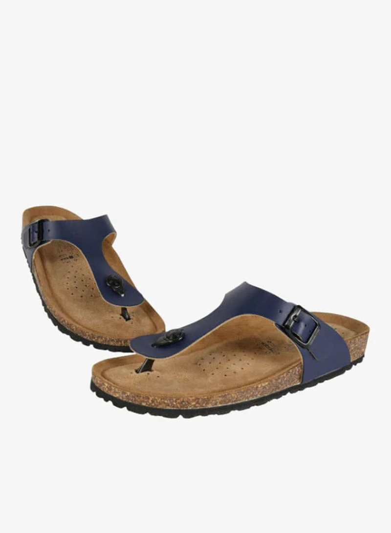 BiOCHIC Biochic Mens Broad Thong Sandals 012-410 230-Blue