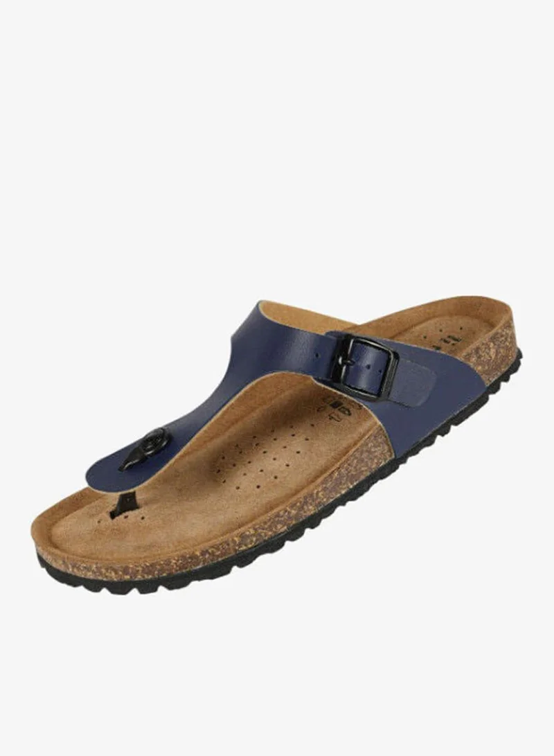 BiOCHIC Biochic Mens Broad Thong Sandals 012-410 230-Blue
