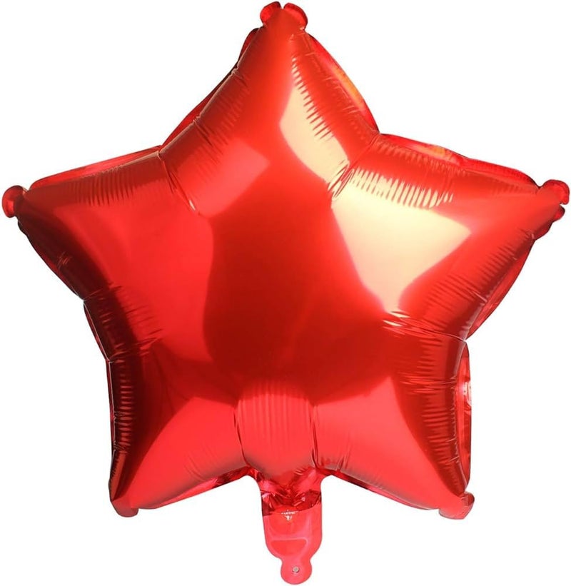 SOI Red Birthday Decoration Items For Girl Pack of - 55 Red Golden Balloons For Decoration | Happy Birthday Decoration Red Theme - Image 4