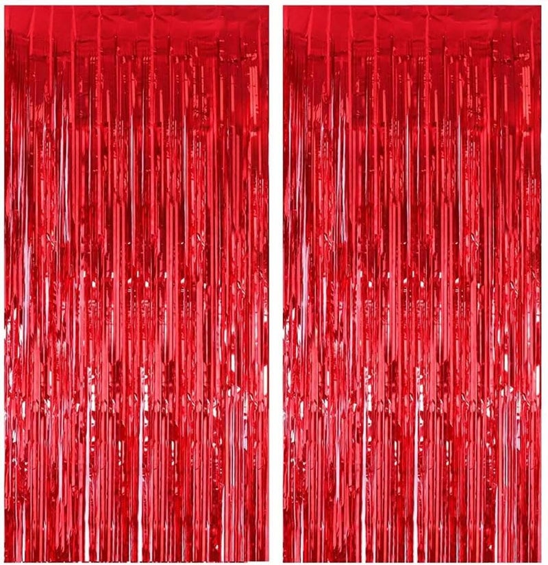 SOI Red Birthday Decoration Items For Girl Pack of - 55 Red Golden Balloons For Decoration | Happy Birthday Decoration Red Theme - Image 3