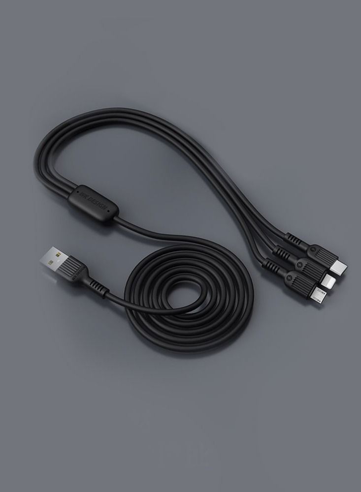 PRODA High Quality 3 in 1 Charging Cable WDC-080B - Image 1
