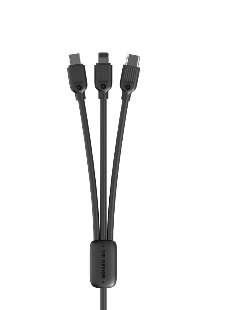 PRODA High Quality 3 in 1 Charging Cable WDC-080B - Image 4