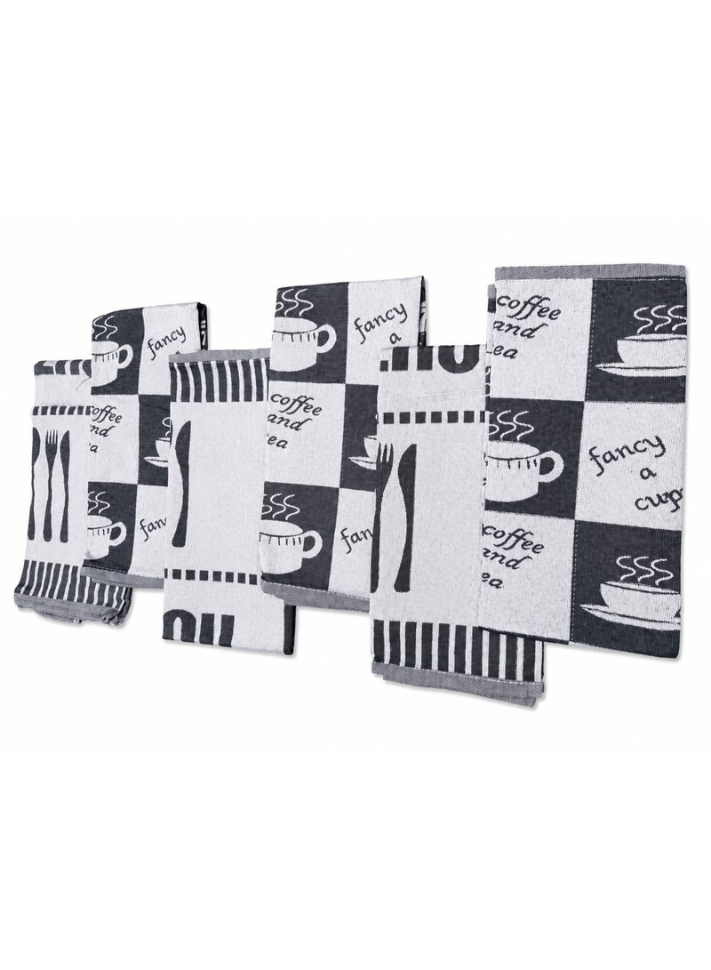6-Piece Kitchen Towel Set (70 x 50 cm) - Image 1