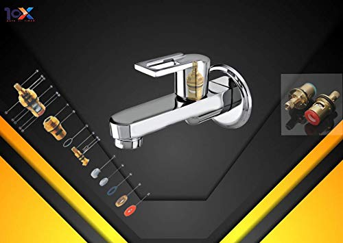 10X Long Body SQ-5232 for Bathroom/Kitchen Wall Mount Chrome Plated Full Brass - Image 4