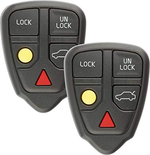 KeylessOption 2x Keyless Entry Remote 5btn Key Fob for Volvo (LQNP2T-APU) - Image 2