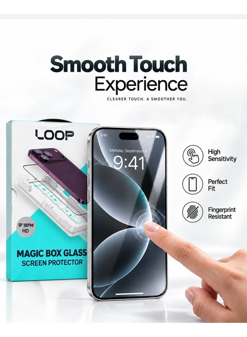 LOOP HD Screen Protector for iPhone 18  Pro Max - Image 3