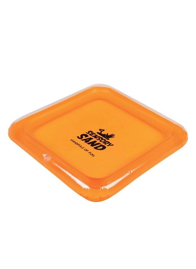 Sensory Sand صينية الرمال القابلة للنفخ المحمولة للأنشطة الرملية بديل لصندوق الرمل أو طاولة الرمل  - Image 1