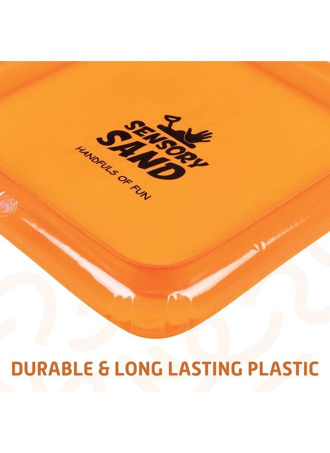 Sensory Sand صينية الرمال القابلة للنفخ المحمولة للأنشطة الرملية بديل لصندوق الرمل أو طاولة الرمل  - Image 5