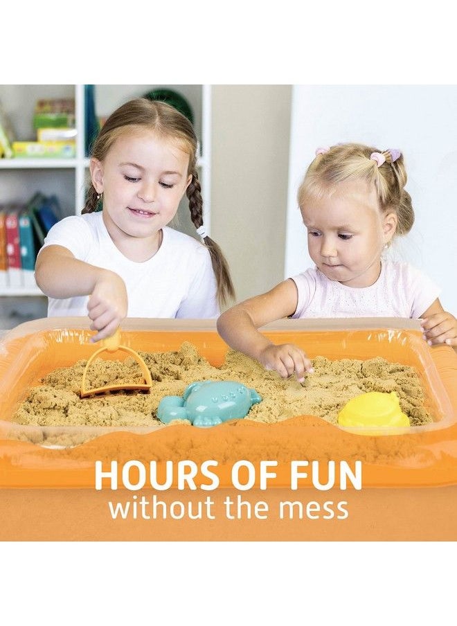 Sensory Sand صينية الرمال القابلة للنفخ المحمولة للأنشطة الرملية بديل لصندوق الرمل أو طاولة الرمل  - Image 4
