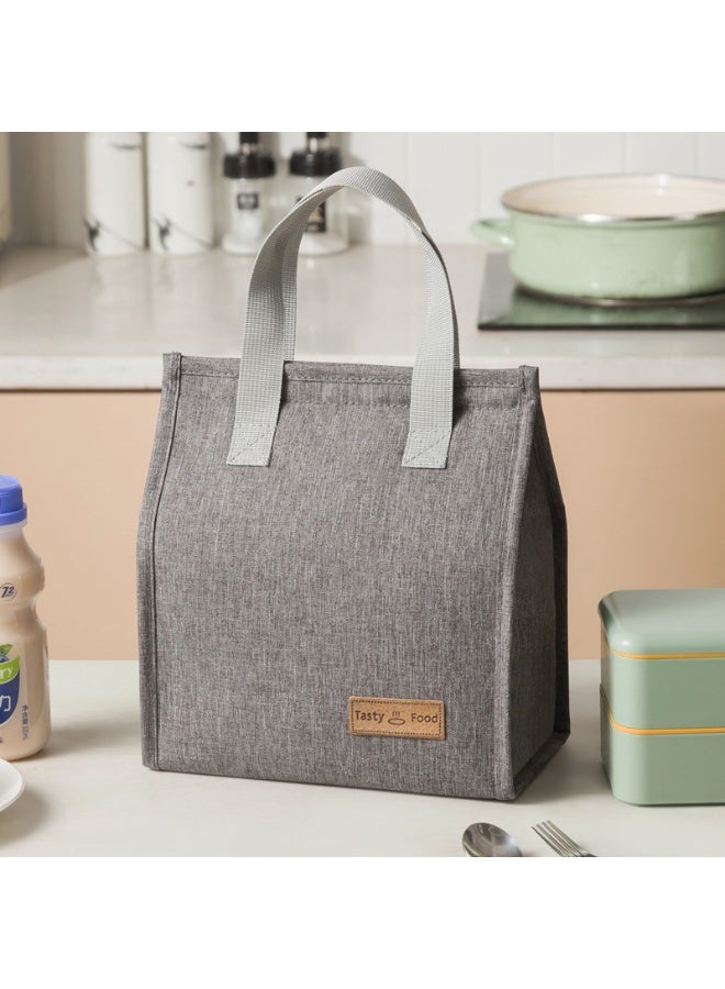 حقيبة غداء معزولة للنساء والرجال، حاوية كبيرة قابلة لإعادة الاستخدام، حقيبة يد مضادة للتسرب، مناسبة للمكتب، العمل، المدرسة، الشاطئ أو السفر. - Image 1