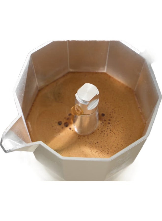 Pakchoice Moka Pot With Dual Valves, Home Italian-Style Dual-Valve Moka Pot, Small Electric Ceramic Stove Pour-Over Coffee Maker Set - Image 1