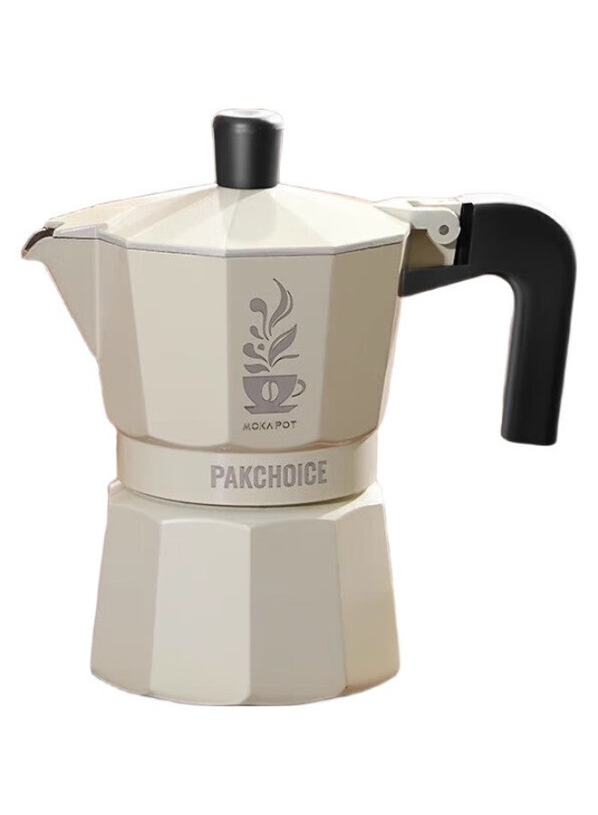 Pakchoice Moka Pot With Dual Valves, Home Italian-Style Dual-Valve Moka Pot, Small Electric Ceramic Stove Pour-Over Coffee Maker Set - Image 3