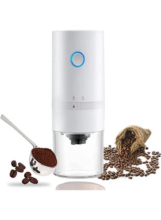 Electric Burr Coffee Grinder - Portable Automatic Rechargeable Coffee Bean Grinder with Multiple Grind Setting, Compact Grinding Tool for Travel Camping Espresso PourOver Drip - pzsku/Z85745FFF5EF44884B83EZ/45/_/1720507886/8e206b32-e259-4e57-bd42-86ed3634a2aa
