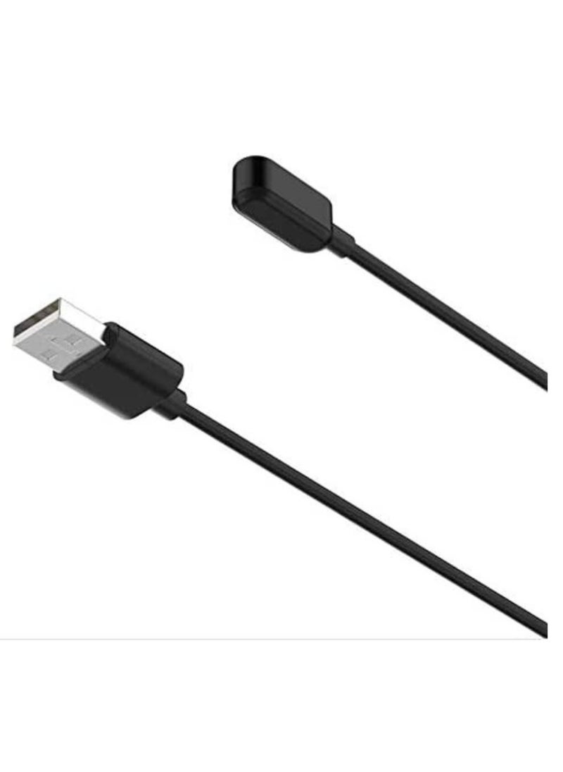 USB Charging Cable Cord Base Dock Charger Adapter Stand For Huawei Watch Fit | Fit 2 | Huawei Band 6 | Huawei Band 7 (Black) - Image 2