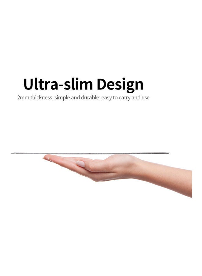 NIBEMINENT Aluminum Alloy Metal Mouse Pad Silver - Image 4