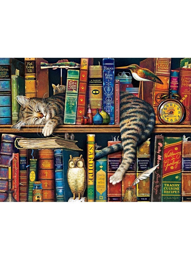 Buffalo Games - Charles Wysocki - Frederick the Literate - 750 Piece Jigsaw Puzzle Multicolor, 24"L X 18"W - Image 3