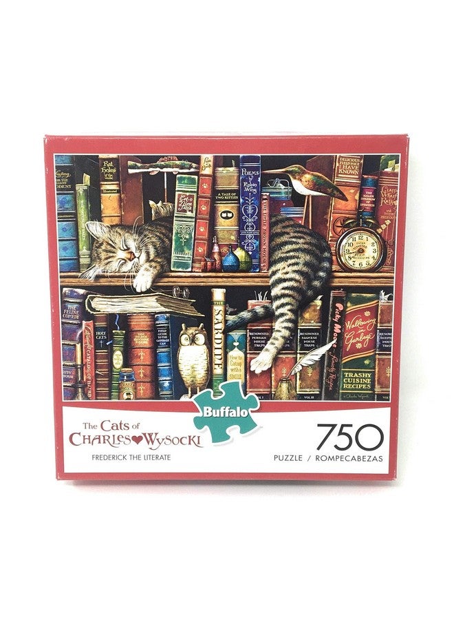 Buffalo Games - Charles Wysocki - Frederick the Literate - 750 Piece Jigsaw Puzzle Multicolor, 24"L X 18"W - Image 2