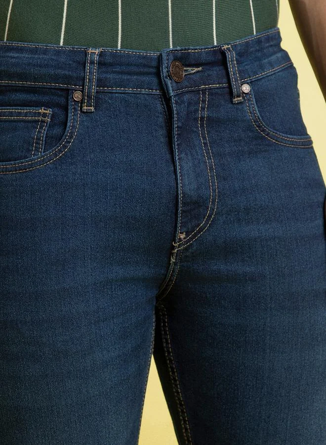 Dennis Lingo Classic Indigo Jeans For Men Featuring A Timeless Straight Fit Crafted From High Quality Denim