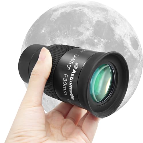 Astromania Telescope Eyepiece 2 inch 30mm - Ultra Wide 80 Degree with Fully Multi-Coated Optics - 2 inch SWA Wide Field Eyepiece Accessory for Astronomy & Stargazing - Compatible with Most Telescopes - Image 1
